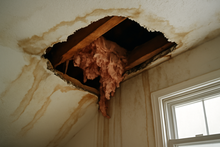 Attic Water Extraction