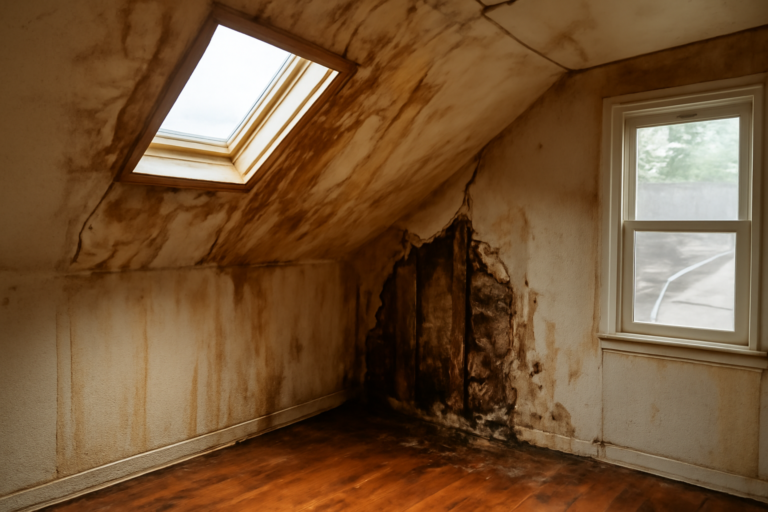 Attic Water Removal