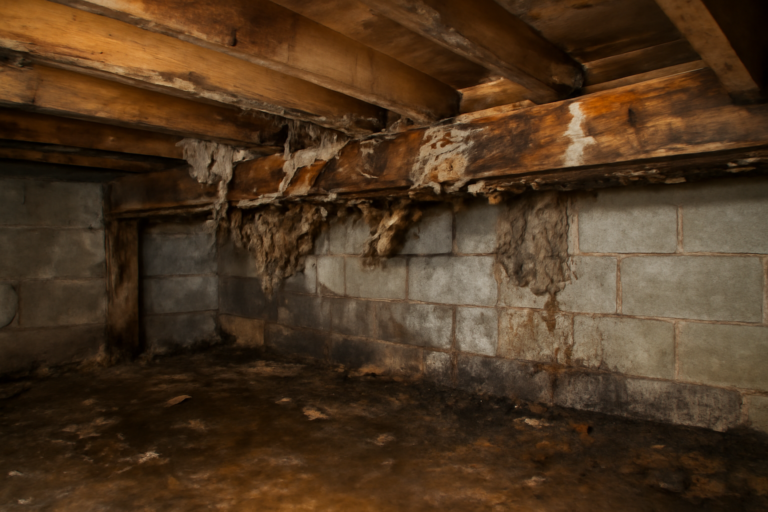 Crawl Space Water Damage Repair