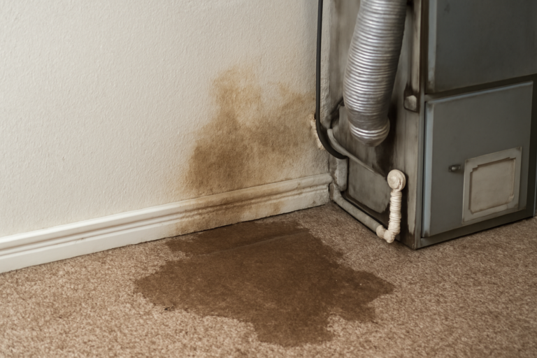 HVAC Leak Water Removal