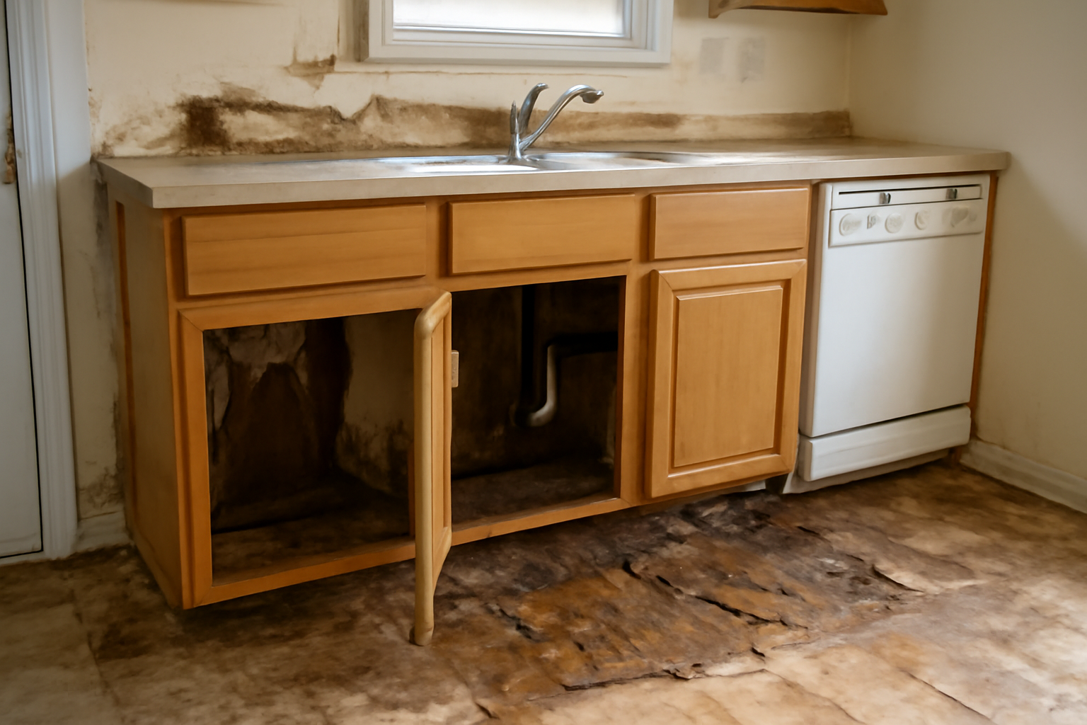 Kitchen Water Damage Restoration in Elgin, AZ