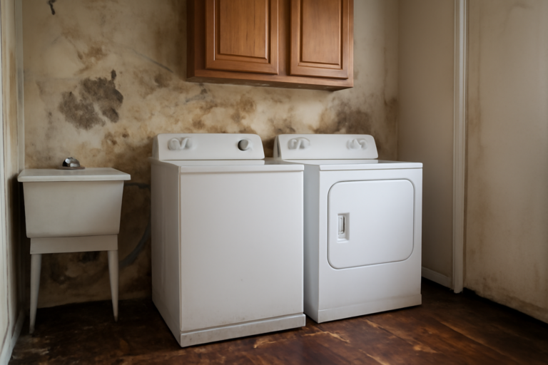 Laundry Room Water Damage Restoration