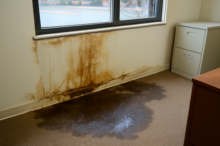Office Building Water Extraction