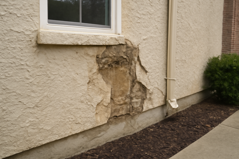 Stucco Water Damage Repair
