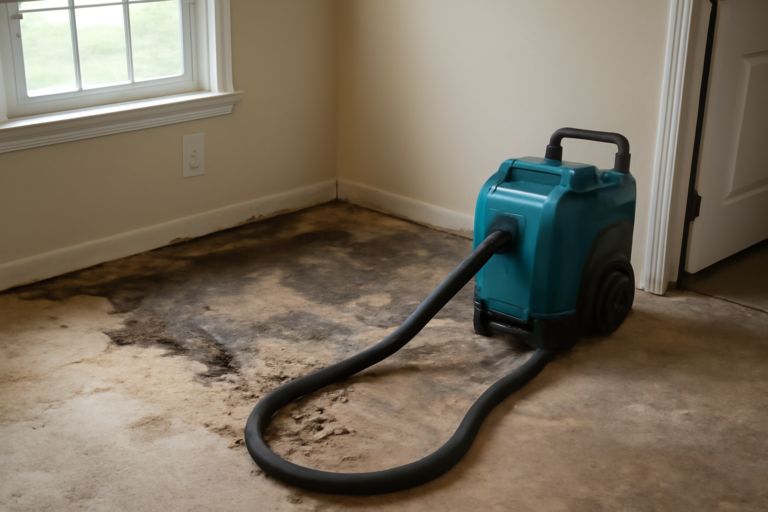 Subfloor Water Extraction