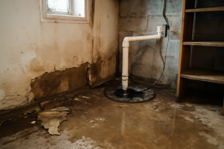 Sump Pump Failure Water Removal