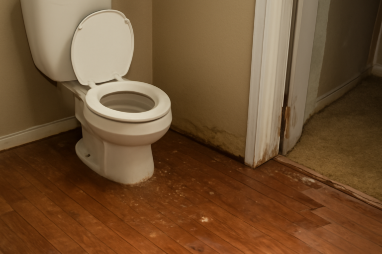 Toilet Overflow Water Removal