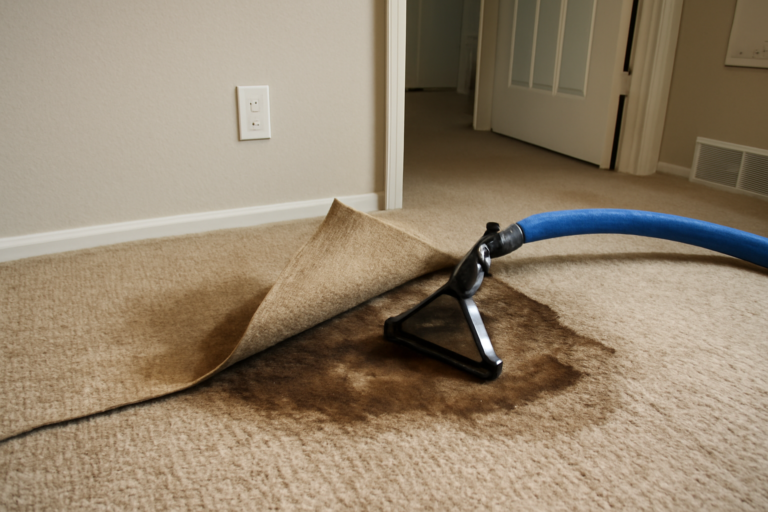 Under Carpet Water Extraction