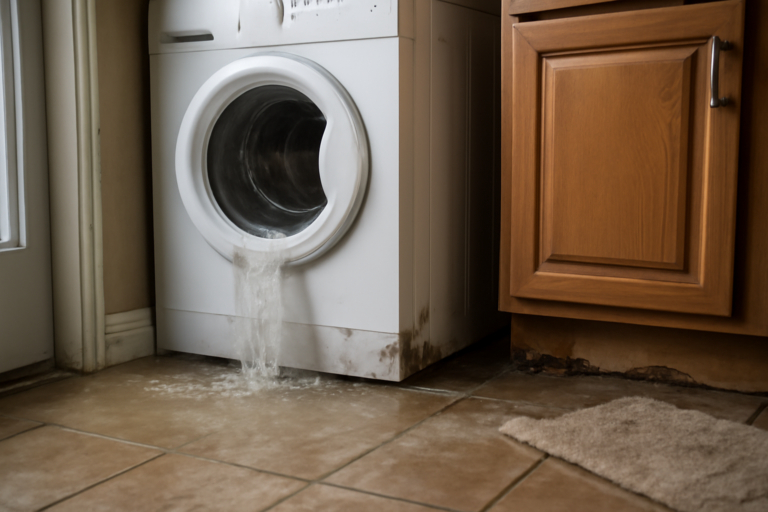 Washing Machine Overflow Water Removal